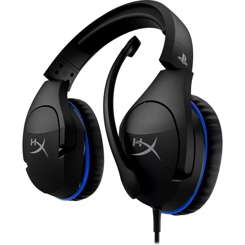 HyperX Cloud Stinger - mängupeakomplekt - PS5-PS4 (must-sinine)
