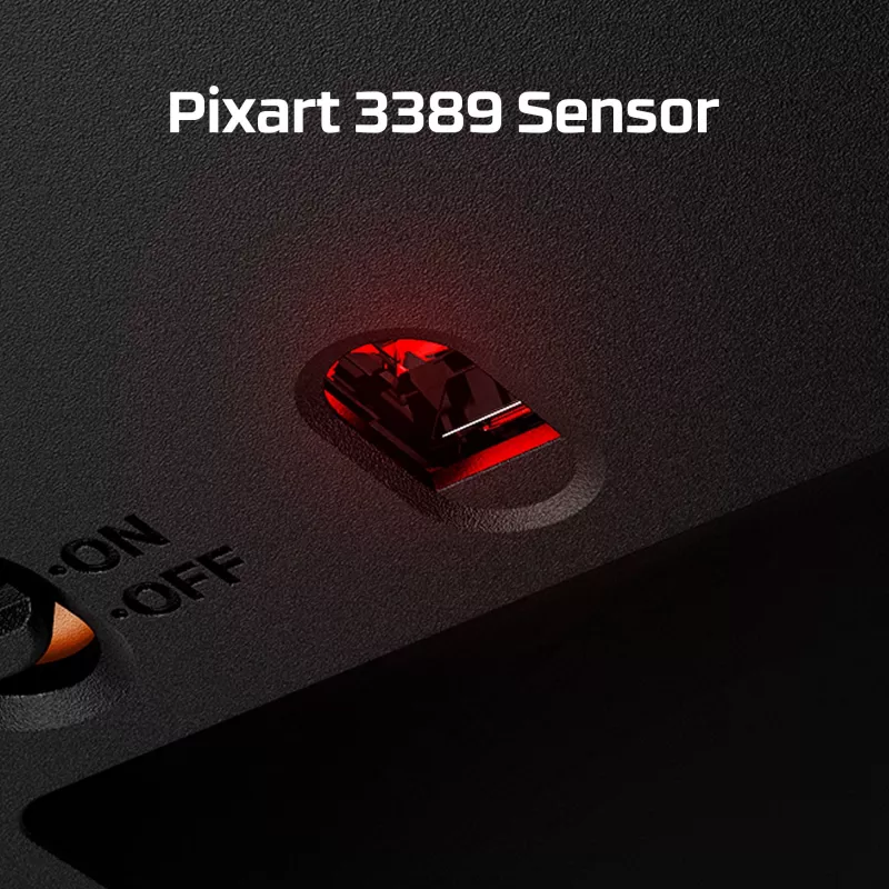 HyperX Pulsefire Dart – juhtmevaba mängurihiir (must)
