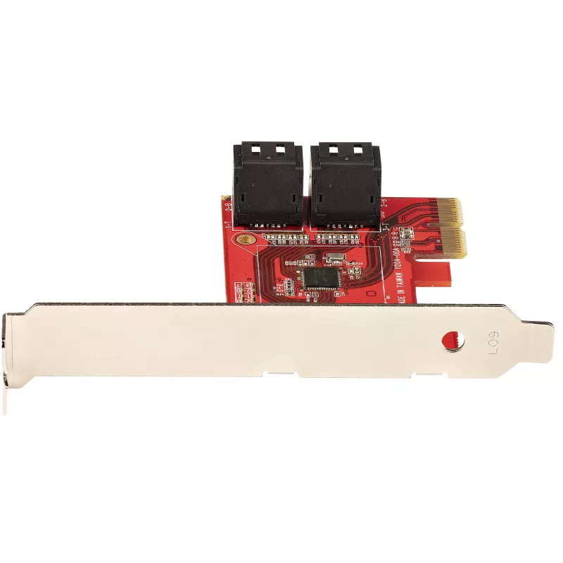 StarTech.com SATA PCIe kaart - 4 pordiga PCIe SATA laienduskaart - 6 Gbit/s - madalprofiilne klamber - virnastatud SATA pistikud - ASM1164 mitte-RAID - PCI Express SATA muundur