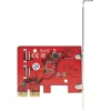 StarTech.com SATA PCIe kaart - 4 pordiga PCIe SATA laienduskaart - 6 Gbit/s - madalprofiilne klamber - virnastatud SATA pistikud - ASM1164 mitte-RAID - PCI Express SATA muundur