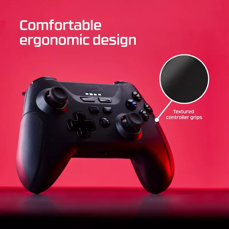 HyperX Clutch – juhtmevaba mängukontroller (must) – mobiilile ja arvutile