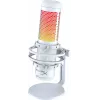HyperX QuadCast S – USB-mikrofon (valge-hall) – RGB-valgustus