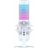 HyperX QuadCast S – USB-mikrofon (valge-hall) – RGB-valgustus