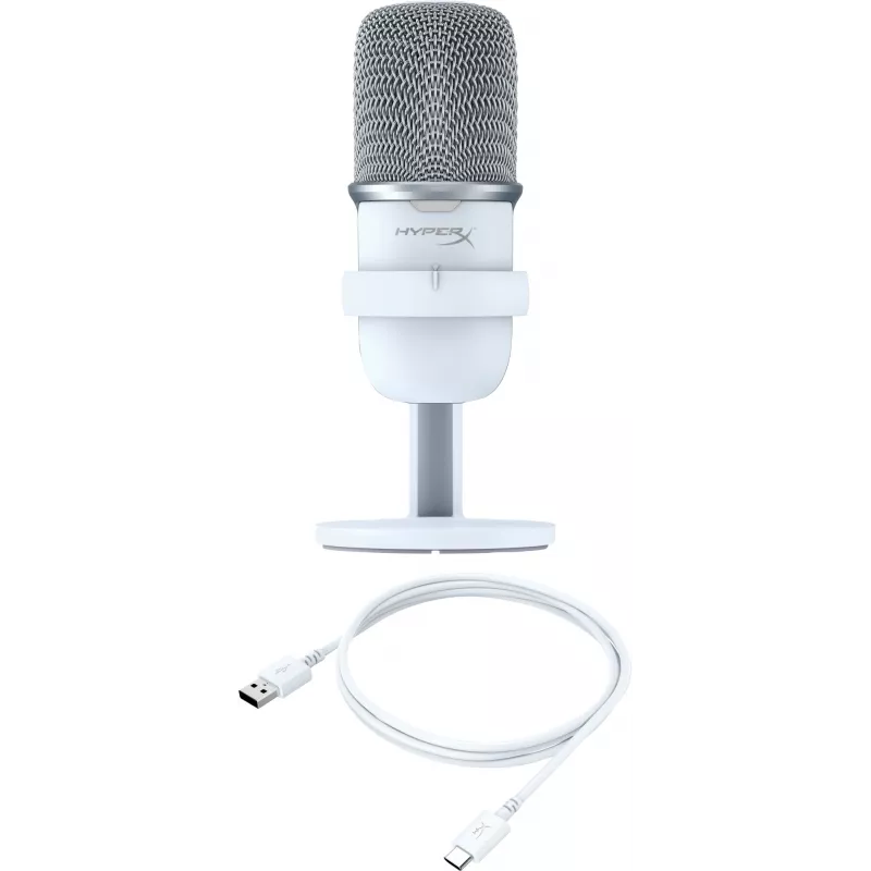 HyperX SoloCast - USB-mikrofon (valge)