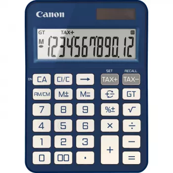 Kalkulaator Canon KS-125KB 12 numbrikohta Aku Päikesepatarei Sinine