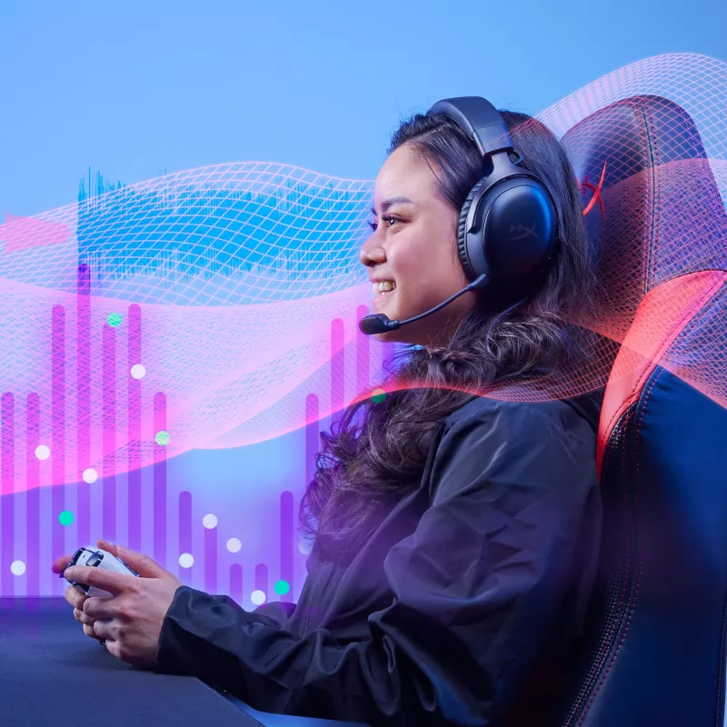 HyperX Cloud III Wireless – mängukõrvaklapid, must; punane, Hiina, kõrvapealne, suletud, aktiivne, 155 mm