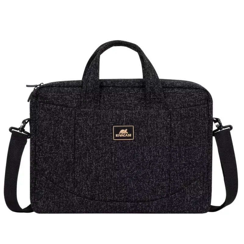 Messenger case Rivacase 7931 39.6 cm 15.6 inch Must Valge
