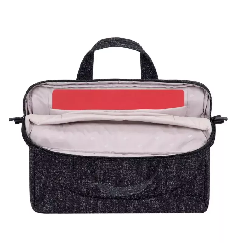 Messenger case Rivacase 7931 39.6 cm 15.6 inch Must Valge
