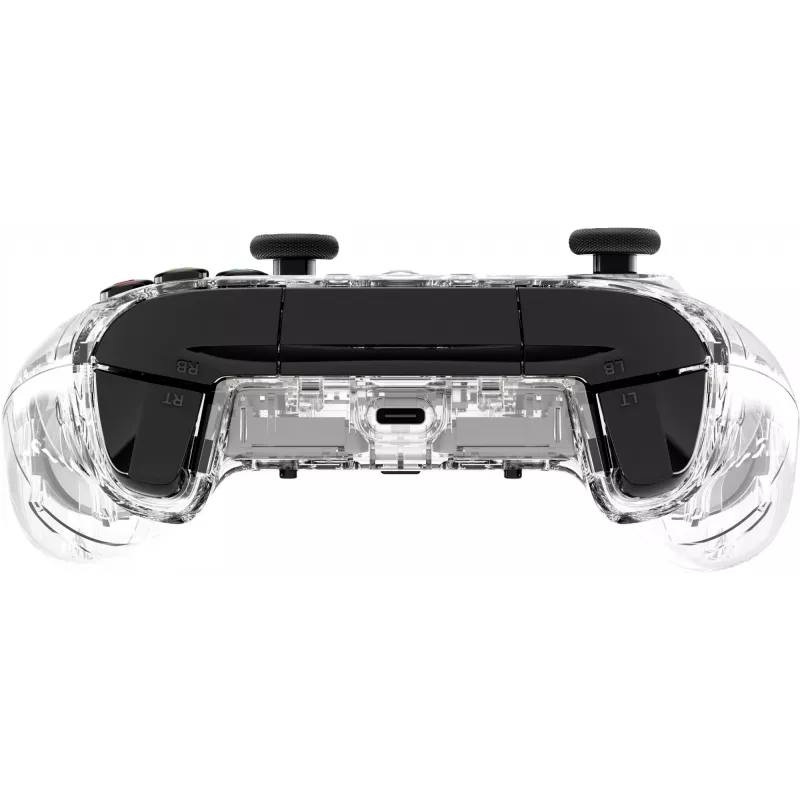 HyperX Clutch Gladiate - juhtmega mänguri RGB-kontroller - Xbox, mängupult, Xbox One, Xbox Series X, juhtmega, USB, USB Type-A, USB USB-C, läbipaistev