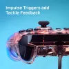 HyperX Clutch Gladiate - juhtmega mänguri RGB-kontroller - Xbox, mängupult, Xbox One, Xbox Series X, juhtmega, USB, USB Type-A, USB USB-C, läbipaistev