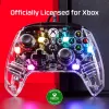 HyperX Clutch Gladiate - juhtmega mänguri RGB-kontroller - Xbox, mängupult, Xbox One, Xbox Series X, juhtmega, USB, USB Type-A, USB USB-C, läbipaistev