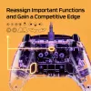 HyperX Clutch Gladiate - juhtmega mänguri RGB-kontroller - Xbox, mängupult, Xbox One, Xbox Series X, juhtmega, USB, USB Type-A, USB USB-C, läbipaistev