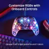 HyperX Clutch Gladiate - juhtmega mänguri RGB-kontroller - Xbox, mängupult, Xbox One, Xbox Series X, juhtmega, USB, USB Type-A, USB USB-C, läbipaistev