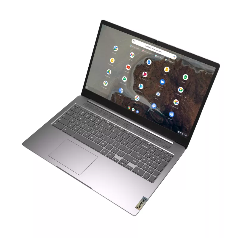 Lenovo IdeaPad 3 Chrome 15IJL6 Intel® Pentium® Silver N6000 Chromebook 39,6 cm (15,6 tolli) Full HD 8 GB LPDDR4x-SDRAM 128 GB eMMC Wi-Fi 6 (802.11ax) ChromeOS Hall