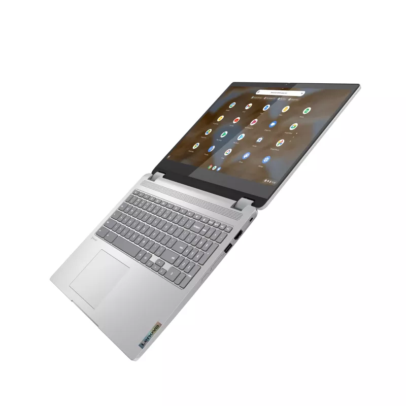 Lenovo IdeaPad Flex 3 Chrome 15IJL7 Intel® Celeron® N N4500 Chromebook 39,6 cm (15,6 tolli) puuteekraaniga Full HD 8 GB LPDDR4x-SDRAM 128 GB eMMC Wi-Fi 6 (802.11ax) ChromeOS hall