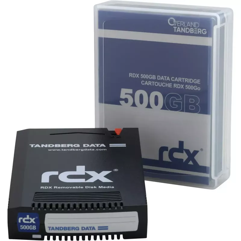 RDX-kassett Overland-Tandberg O-T RDX HDD 500 GB kassett (üksik)