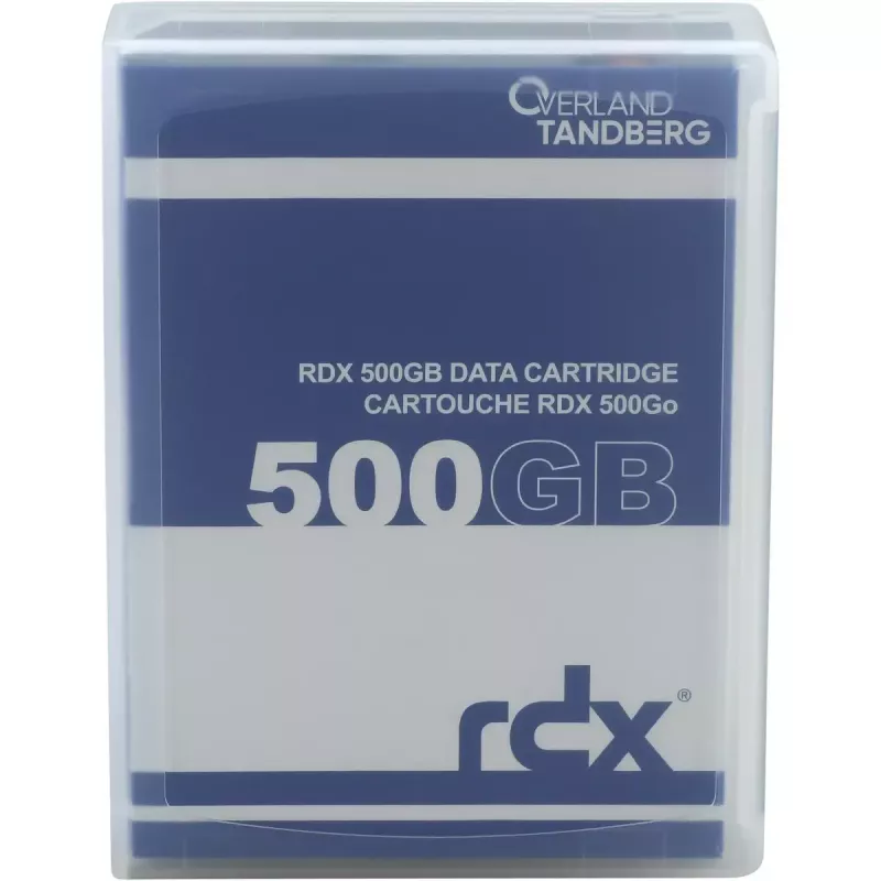 RDX-kassett Overland-Tandberg O-T RDX HDD 500 GB kassett (üksik)