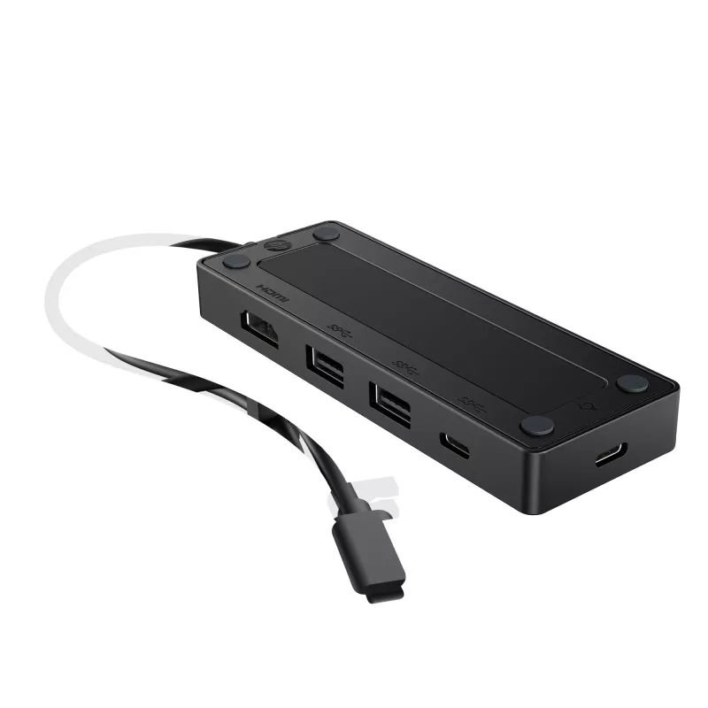 HP USB-C Travel Hub G3 USB-C jaotur laius 116 mm sügavus 41,9 mm kõrgus 14,5 mm