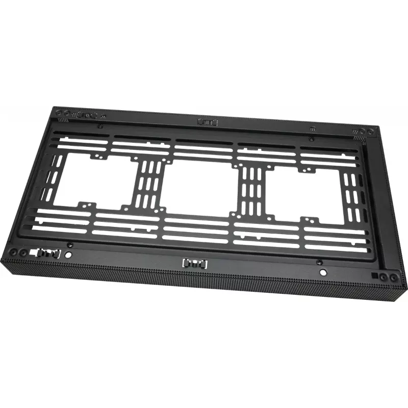PC Mini Tower korpus INTER-TECH IM-2 Expander, Mini-ITX/Micro ATX, toetab ATX/SFX toiteplokke, 2,5-tollised ja 3,5-tollised kettad, ees/peal 120/140 mm ventilaatorid, must
