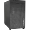 PC Mini Tower korpus INTER-TECH IM-2 Expander, Mini-ITX/Micro ATX, toetab ATX/SFX toiteplokke, 2,5-tollised ja 3,5-tollised kettad, ees/peal 120/140 mm ventilaatorid, must