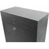 PC Mini Tower korpus INTER-TECH IM-2 Expander, Mini-ITX/Micro ATX, toetab ATX/SFX toiteplokke, 2,5-tollised ja 3,5-tollised kettad, ees/peal 120/140 mm ventilaatorid, must