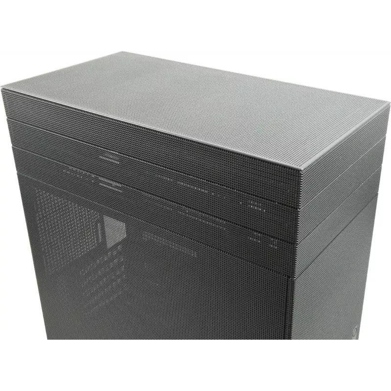 PC Mini Tower korpus INTER-TECH IM-2 Expander, Mini-ITX/Micro ATX, toetab ATX/SFX toiteplokke, 2,5-tollised ja 3,5-tollised kettad, ees/peal 120/140 mm ventilaatorid, must
