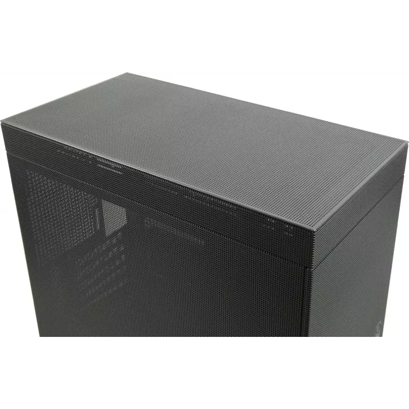 PC Mini Tower korpus INTER-TECH IM-2 Expander, Mini-ITX/Micro ATX, toetab ATX/SFX toiteplokke, 2,5-tollised ja 3,5-tollised kettad, ees/peal 120/140 mm ventilaatorid, must