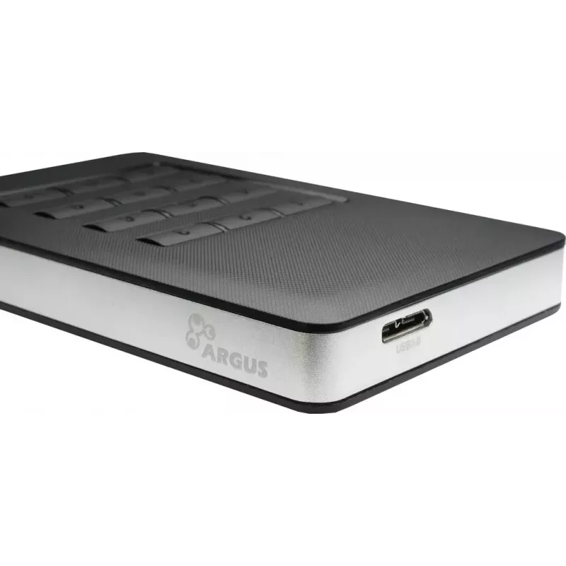 HDD-korpus Inter-Tech GD-25LK01 alumiinium must 2.5 tolli
