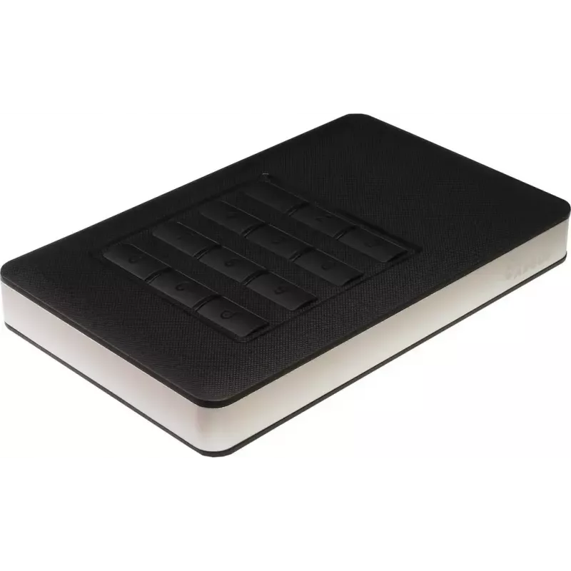 HDD-korpus Inter-Tech GD-25LK01 alumiinium must 2.5 tolli