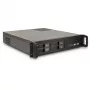 Serveri korpus Inter-Tech 2U-2504 Must 480x527x89mm 60mm ventilaatorid