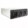 Arvutikorpus Inter-Tech 4F28 Rack Must, Hõbedane