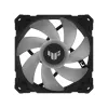 ASUS TUF Gaming TF120 ARGB ventilaator - kolmekordne ventilaatorikomplekt ARGB-kontrolleriga Arvutikorpus Õhkjahuti 12 cm Must