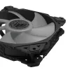 ASUS TUF Gaming TF120 ARGB ventilaator - kolmekordne ventilaatorikomplekt ARGB-kontrolleriga Arvutikorpus Õhkjahuti 12 cm Must