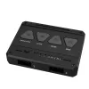 ASUS TUF Gaming TF120 ARGB ventilaator - kolmekordne ventilaatorikomplekt ARGB-kontrolleriga Arvutikorpus Õhkjahuti 12 cm Must