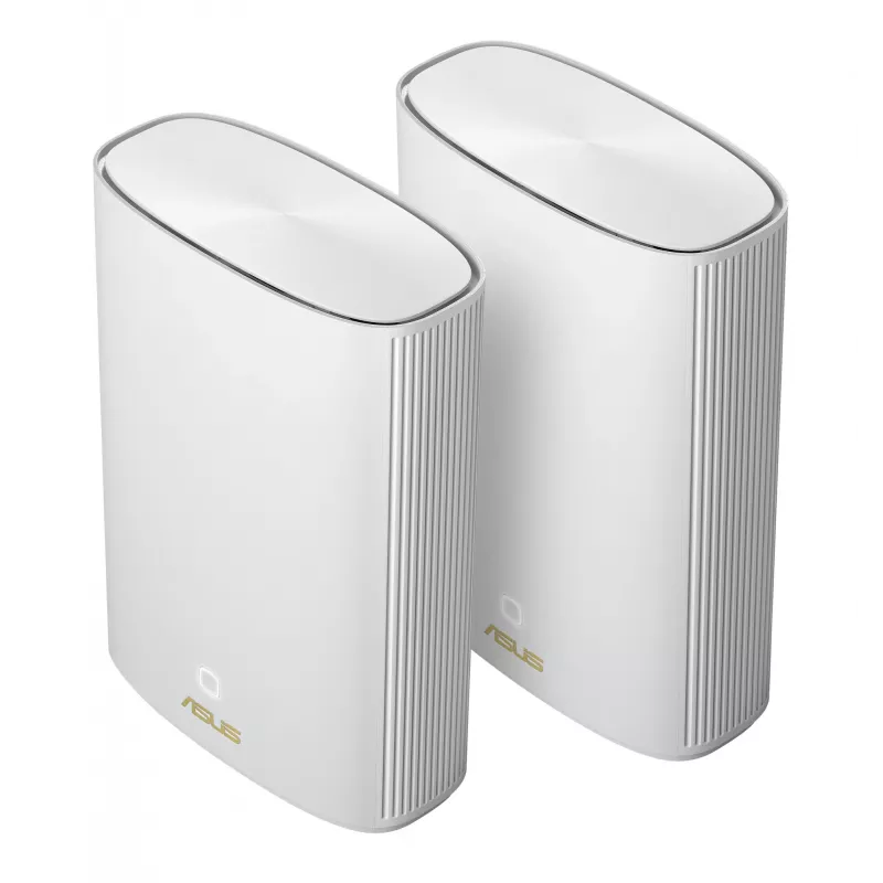 ASUS ZenWiFi AX Hybrid (XP4) kaheribaline (2,4 GHz / 5 GHz) Wi-Fi 6 (802.11ax) Valge 2 sisemist
