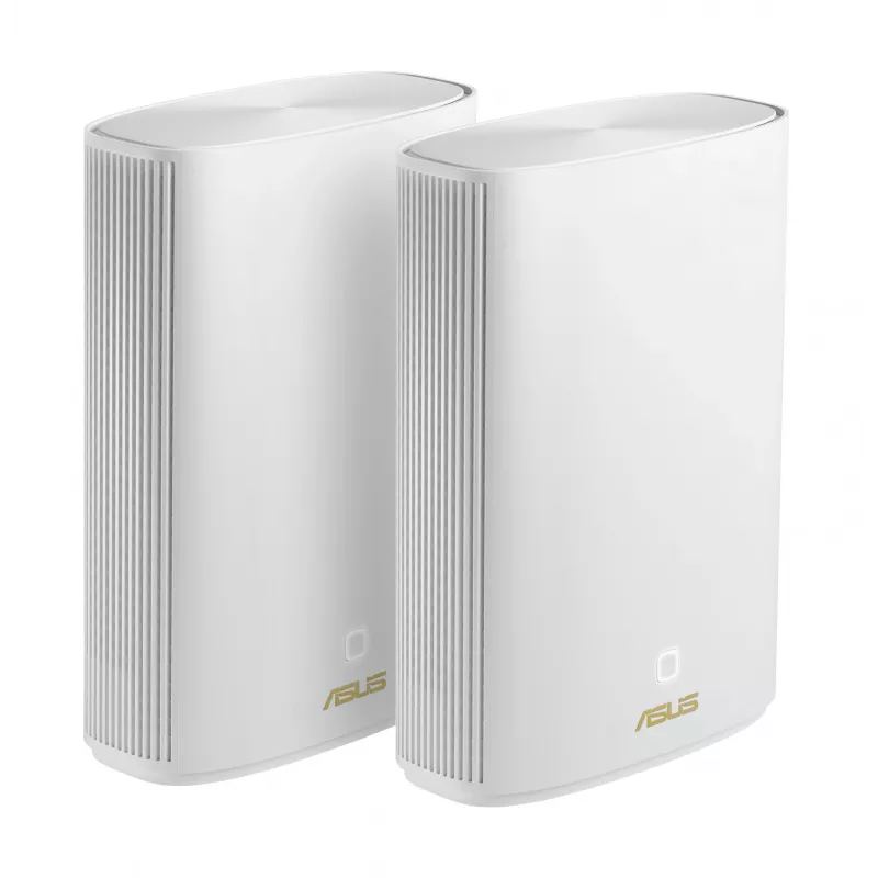 ASUS ZenWiFi AX Hybrid (XP4) kaheribaline (2,4 GHz / 5 GHz) Wi-Fi 6 (802.11ax) Valge 2 sisemist