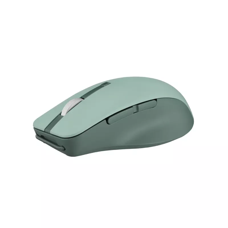Hiir ASUS SmartO MD200 Silent Plus — Mõlemakäeline RF-juhtmevaba + Bluetooth, optiline 4200 DPI, 6 nuppu, roheline