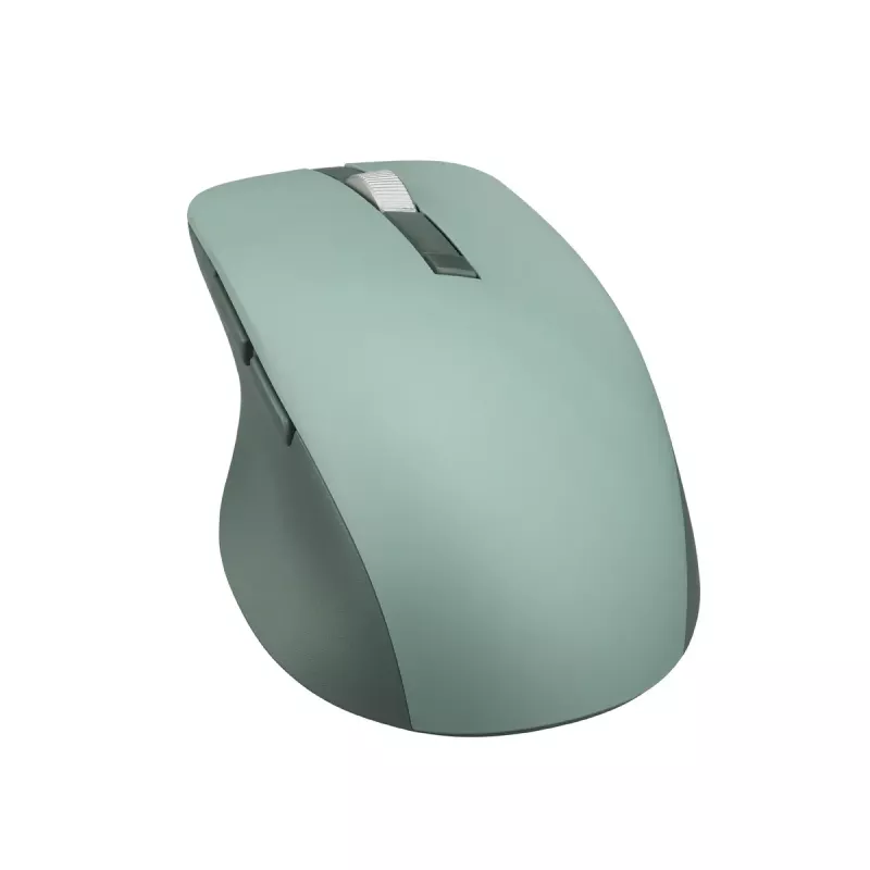 Hiir ASUS SmartO MD200 Silent Plus — Mõlemakäeline RF-juhtmevaba + Bluetooth, optiline 4200 DPI, 6 nuppu, roheline
