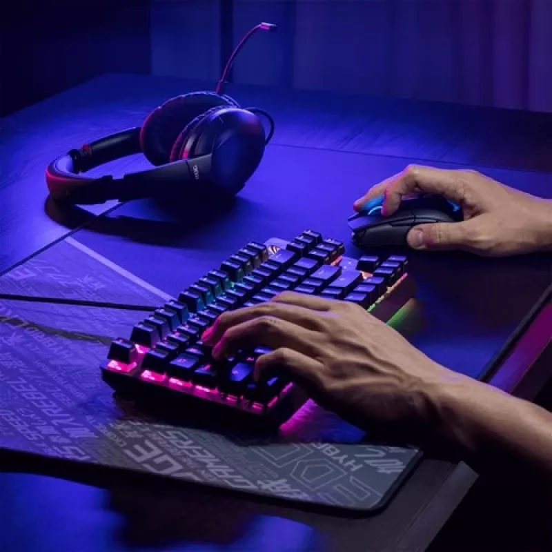 ASUS ROG Strix Go peakomplekt juhtmega peakomplekt Mängimine USB-tüüp C Must