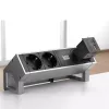 Pistikupesa USB A + USB C Bachmann 917.229 Must 3A