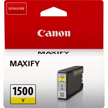 Kassett Canon PGI-1500 Y 4,5 ml Kollane