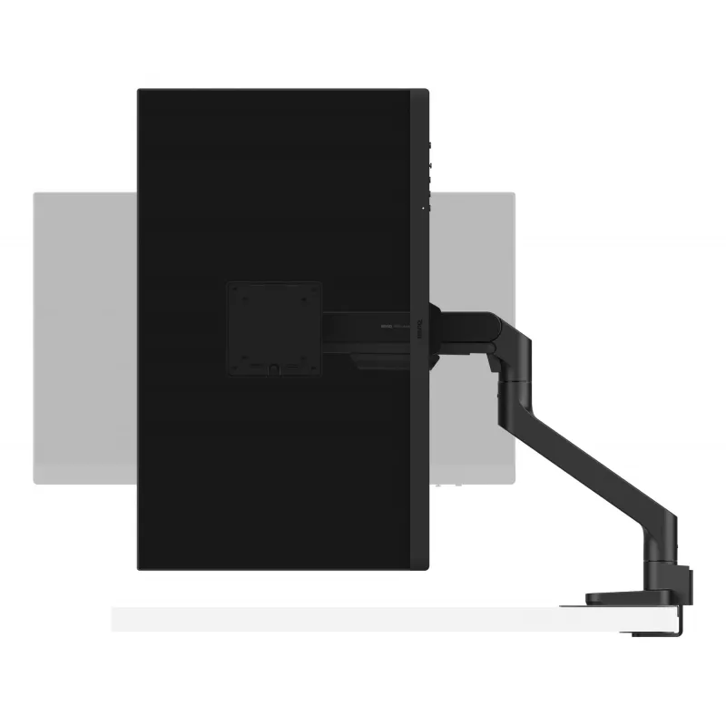 Monitor arm BenQ BSH01 — Ergo Arm adjustable height, VESA Ühilduv, Must