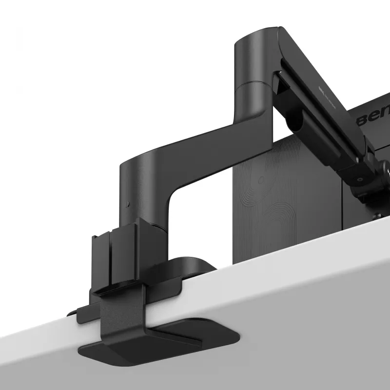Monitor arm BenQ BSH01 — Ergo Arm adjustable height, VESA Ühilduv, Must