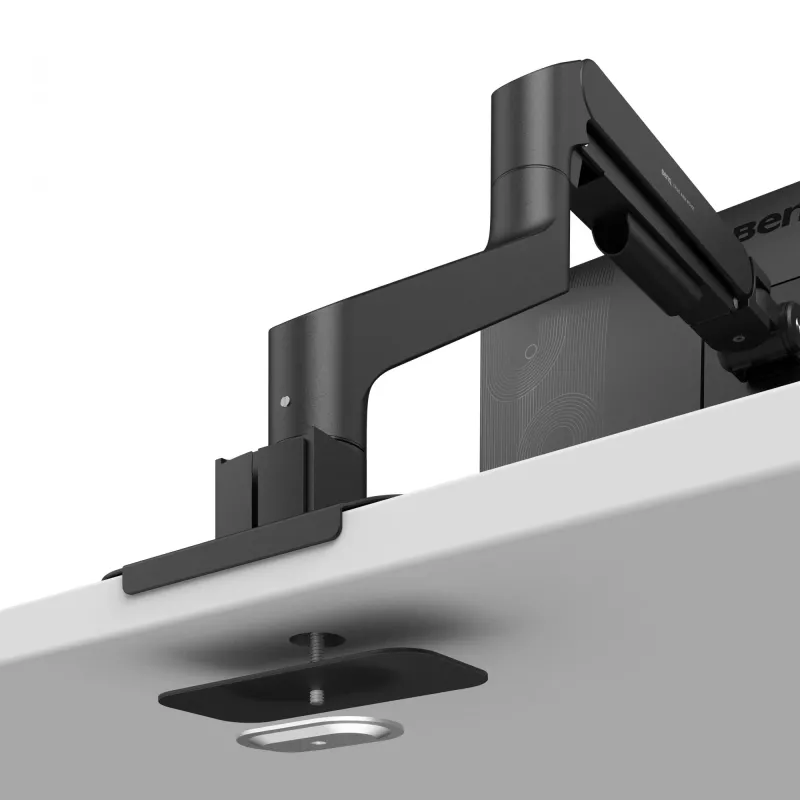 Monitor arm BenQ BSH01 — Ergo Arm adjustable height, VESA Ühilduv, Must