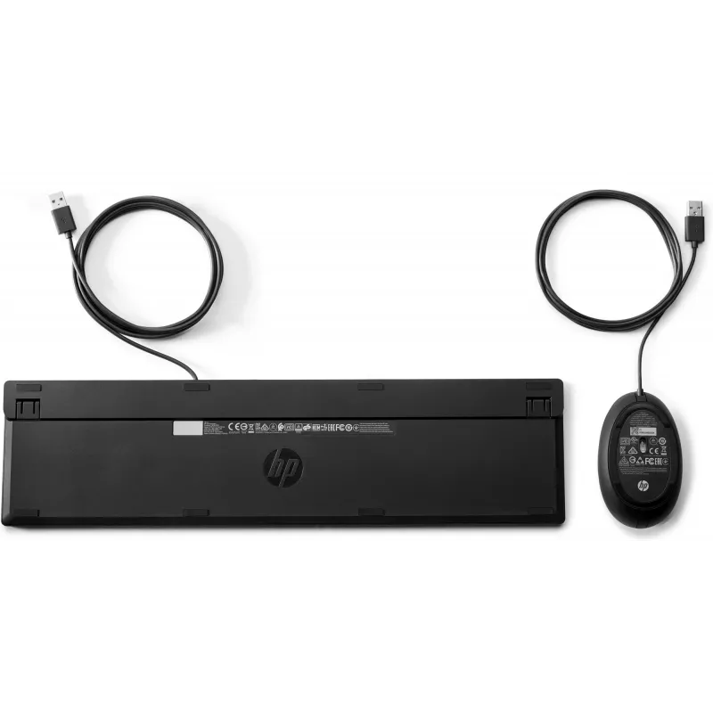 Juhtmega klaviatuur ja hiir HP Wired Desktop 320MK
