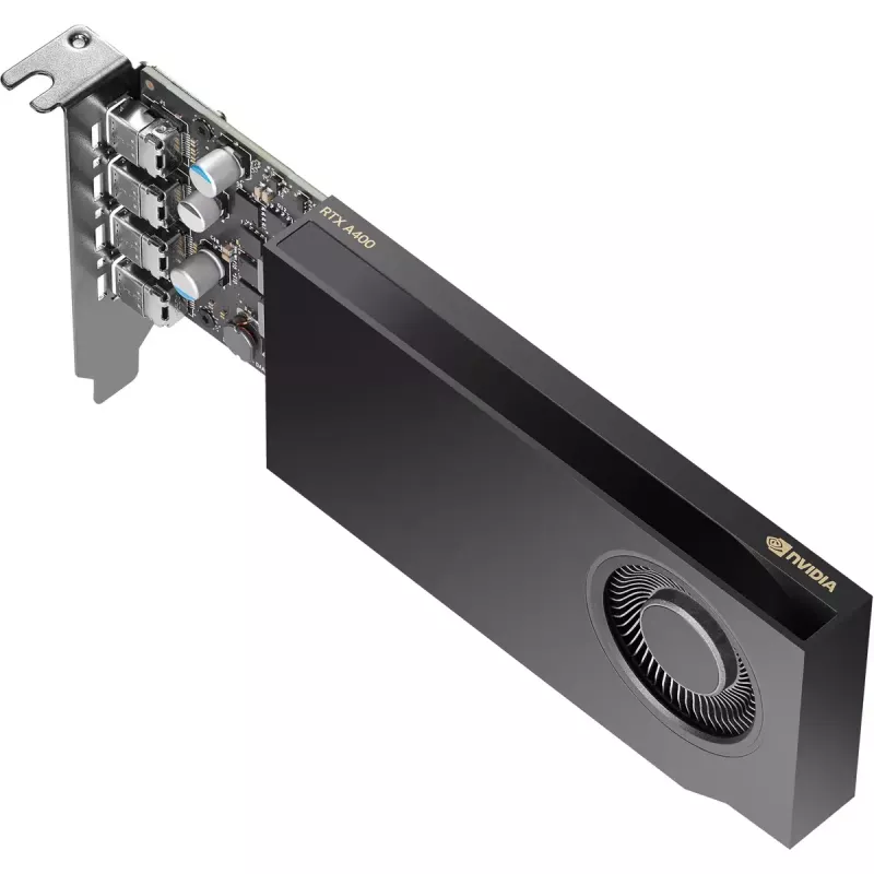 HP NVIDIA RTX A400 4 GB GDDR6 graafikakaart, 4 × Mini DisplayPort (9U277AA)