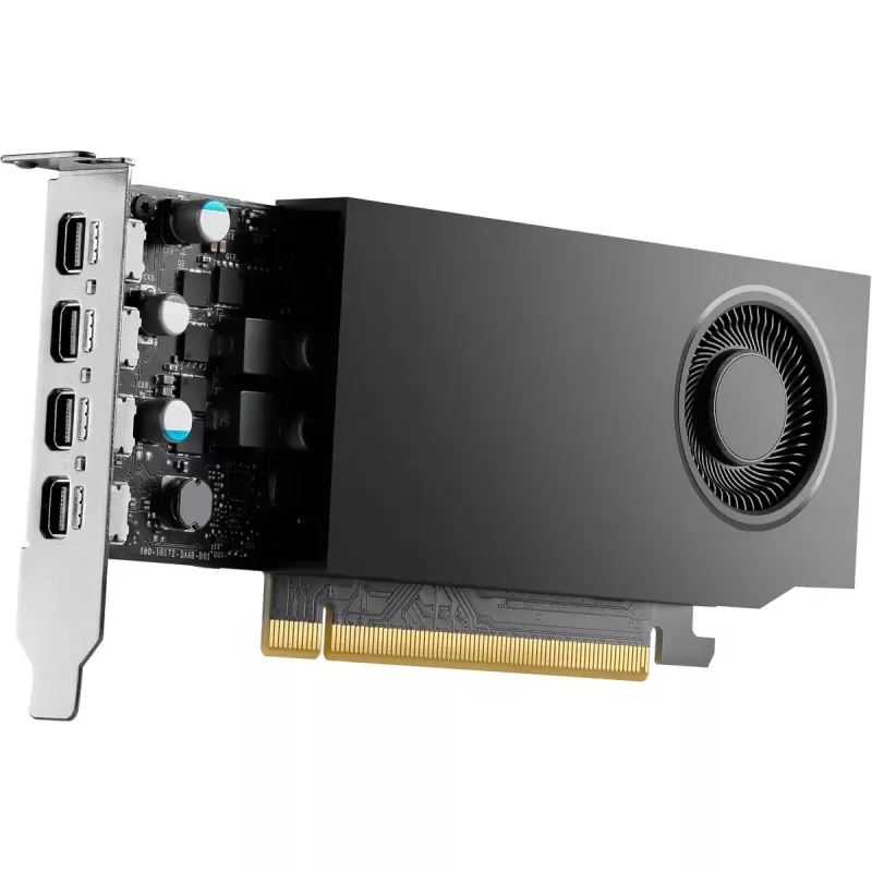 HP NVIDIA RTX A400 4 GB GDDR6 graafikakaart, 4 × Mini DisplayPort (9U277AA)