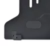 StarTech.com monitorihoidik koos VESA sülearvutialusega, sülearvutile (4,5 kg/9,9 naela) ja ühele ekraanile kuni 32 tolli (8 kg/17,6 naela), must, ventileeritav alus, reguleeritav sülearvuti kinnitusõlg, C-klamber/läbiviigukinnitus