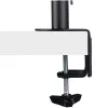 StarTech.com monitorihoidik koos VESA sülearvutialusega, sülearvutile (4,5 kg/9,9 naela) ja ühele ekraanile kuni 32 tolli (8 kg/17,6 naela), must, ventileeritav alus, reguleeritav sülearvuti kinnitusõlg, C-klamber/läbiviigukinnitus