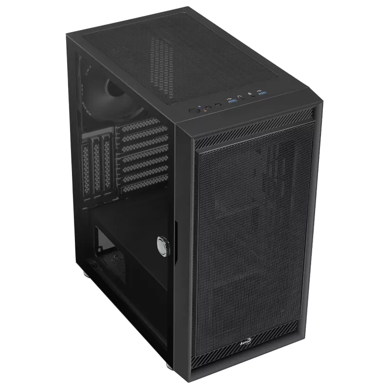 Aerocool GRAPHITEV1 arvutikorpus, esipaneel võrkmaterjalist
